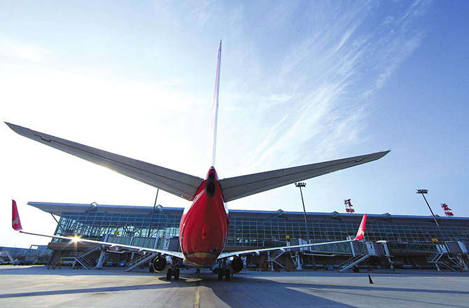 蘇南碩放國際機場停機坪擴建工程已開工